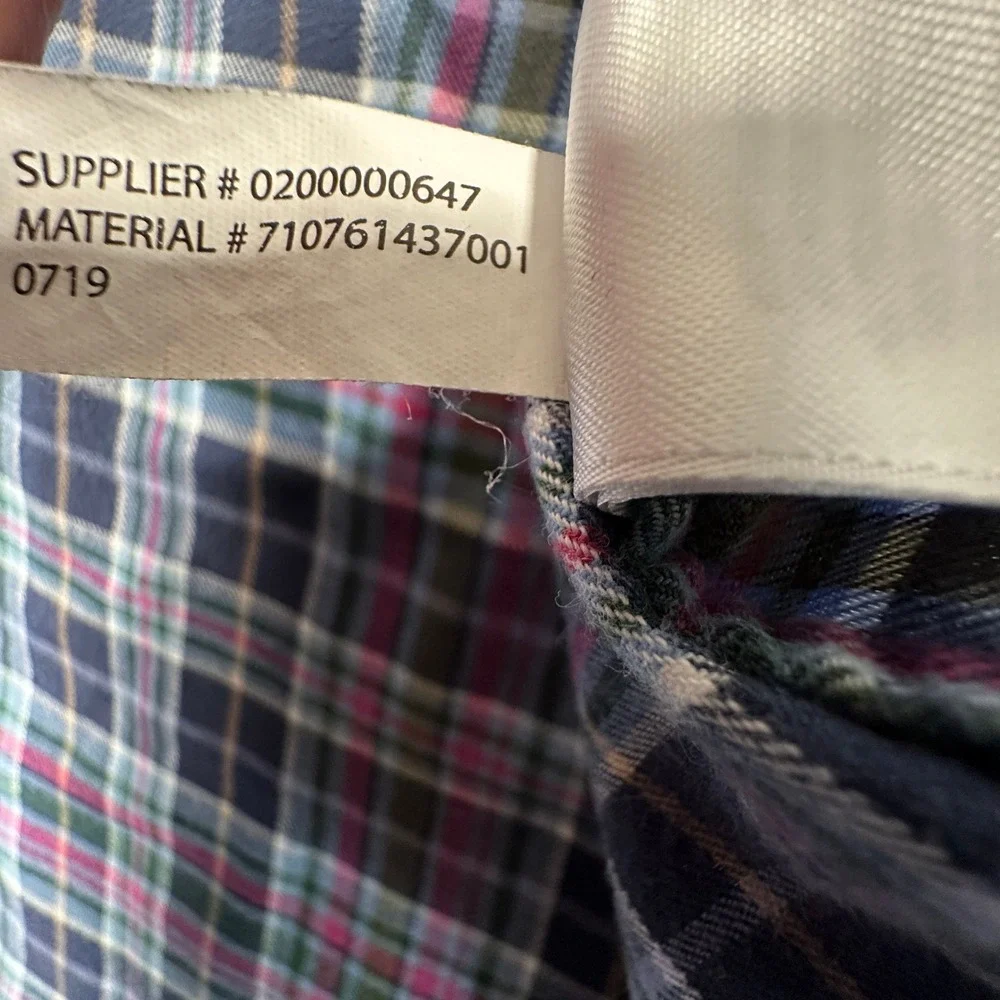 Polo Ralph Lauren Performance Flannel Mens‎ XL Navy Pink Plaid Classic Fit Shirt